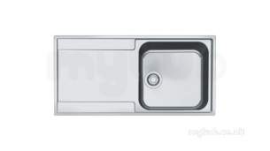 Franke Ceramic Sinks -  Franke Mr211 S/top Sink Left Hand Sink Only
