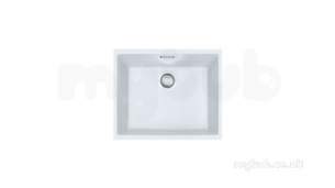 Franke Sinks -  Franke Sid 110 50 Sirius Undermount Sink Wh