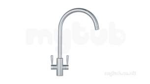 Franke Sinks -  Franke Ascona Tap Silk Steel 115.0250.636