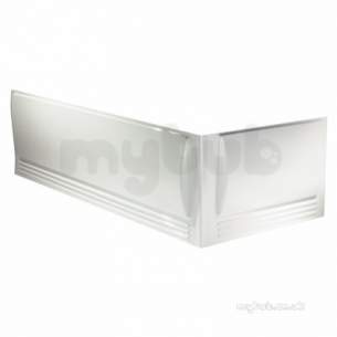 Twyford Bath Panels -  Omnifit Pp2175 1500mm Front Panel Scrm Pp2175sc