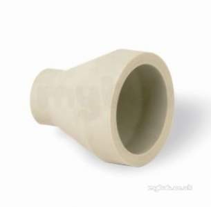 Durapipe Pp Socket Fusion -  Durapipe Pp Beige Skt Fus Red Din 16962 50x40