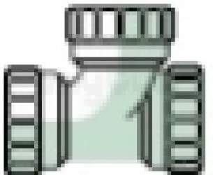 Polypipe Waste and Traps -  Polypipe Equal Tee 91 1/4deg 40mm Ps22w