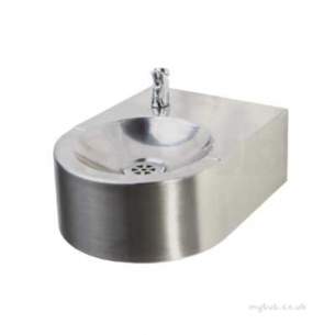 Twyford Stainless Steel -  Drinking Fountain Wall Hung Ps8001ss