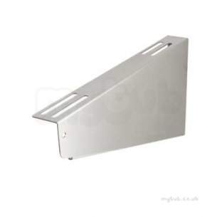 Twyford Stainless Steel -  Cantilever Brackets Pair Ps9018ss