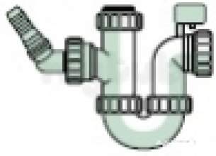 Polypipe Waste and Traps -  75mm Seal With Adaptor 40mm Pwm2w