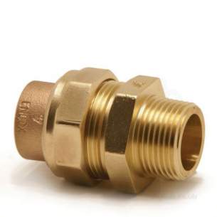Yorkshire Endex End Feed Fittings -  Endex N69 22mm X 3/4 Inch Str Male Union