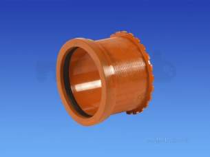 Hepworth Plastidrain -  110mm Adapt Socket Mortar Joint 4a01a
