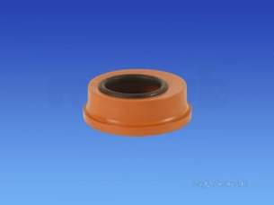 Hepworth Plastidrain -  82mm X 68mm Rw Pipe Adapt. Rnd Pls 3a06a