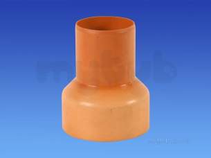 Hepworth Plastidrain -  110mm Adaptor To Stone/ci Spigot 4a09a