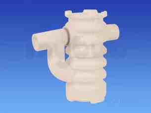 Hepworth Plastidrain -  Wavin 225mm Yard Gully 110mm_outlet