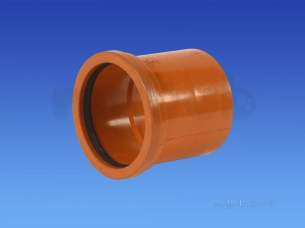 Hepworth Plastidrain -  160mm Plastidrain Loose Socket Sol 6p02d