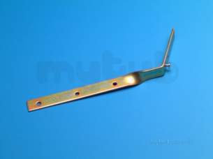 Hepworth Soil and Rainwater -  4.5 Inch Side Rafter Bracket Rg49-galv