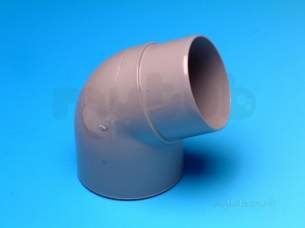 Hepworth Soil and Rainwater -  2.5 Inch X 112deg R/w Offset Bend Rp16-g