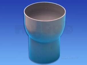 Hepworth Soil and Rainwater -  2.5 Inch Adaptor X 2.5 Inch Cast Iron Rp30-g