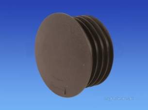 Hepworth Clayware 100mm Supersleve -  Supersleve 110mm Int Blank Plug S/s89