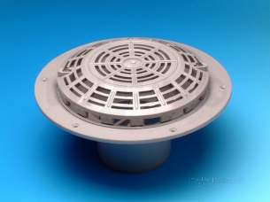 Hepworth Soil and Rainwater -  Hepworth Building 4 Inch Flat Roof Outlet S200