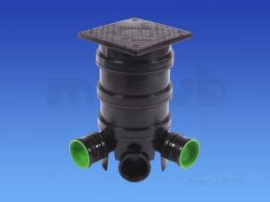 Hepworth Universal Manhole Systems -  Supersleve Mini Acc Chamber Comp Sdac1/1