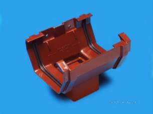 Hepworth Soil and Rainwater -  4.5 Inch Running Outlet Sq Sect Sg16-b