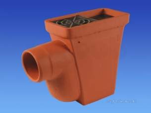 Hepworth Clayware 100mm Supersleve -  Hepworth Building Supersleve Access Gully Sg4/1
