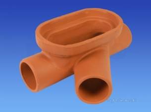 Hepworth Drainage -  Supersleve 150mm Obl Acc Junction Sja3r