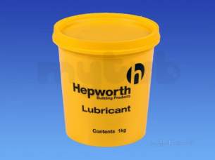Hepworth Plastidrain -  Hepworth Building Lubricant 1 Kilo Tub Sl1p