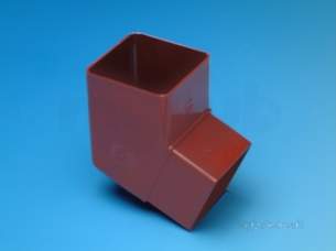 Hepworth Soil and Rainwater -  2.5 Inch R/w Shoe And Fix Brkt Sq Sp17-b