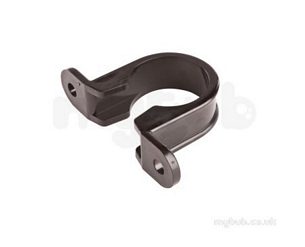 Osma Above Ground Drainage -  5z081 40mm Pipe Bracket Black Abs