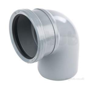 Osma Above Ground Drainage Fittings -  Osmas Pvc-u Spigot Bend Tr 90 Gy 110