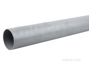 Osma Above Ground Drainage -  4s073g Grey Osma 3m 110mm P/e Pipe