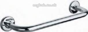 Croydex Bathroom Accessories -  Grand Hotel Qa012041 S Curved Towel Rail