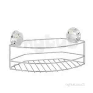 Croydex Bathroom Accessories -  Croydex Stick N Lock Plus Large Basket Qm380641