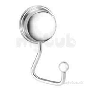 Croydex Bathroom Accessories -  Croydex Stick N Lock Plus Robe Hook Qm381741