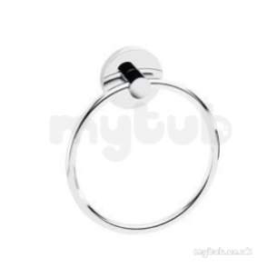 Croydex Bathroom Accessories -  Britannia Towel Ring Flexi-fix Qm581541