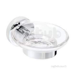 Croydex Bathroom Accessories -  Britannia Soap Dish Flexi-fix Qm581941