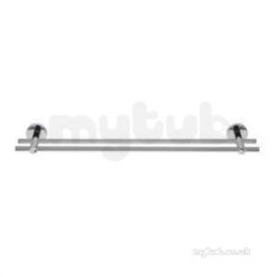 Croydex Bathroom Accessories -  Britannia Med Double Towel Rail F/fix Qm582941