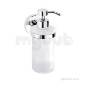 Croydex Bathroom Accessories -  Britannia Soap Dispenser Flexi-fix Qm586641