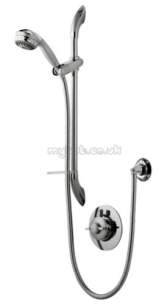 Aqualisa Showers -  Quartz Thermo Concealed C/w Adjust Head