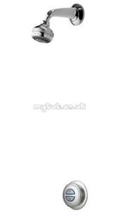 Aqualisa Showers -  Quartz Dig Pump Conceal C/w Fixed Head