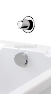 Aqualisa Showers -  Quartz Bath Filler And Diverter Valve