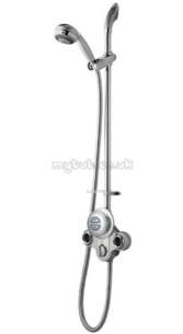 Aqualisa Showers -  Quartz Dig Pump Con Body Jet Adjust Head