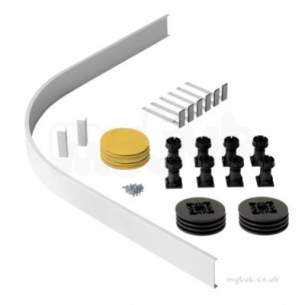 Twyford Twylite Shower Trays -  Twyford Tray Quad Legset And Panel Kit Tr6011wh