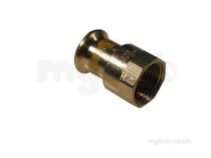 Yorkshire Pressfit Fittings -  Sg2 22x3/4 Gas Xpress Female Connector