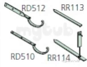 Polypipe Standard sovereign Rainwater -  75mm Polyflow Deep Rise And Fall Bkt Rd511