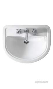 Ideal Standard Sottini Ware -  Ideal Standard Reprise E8410 600mm Two Tap Holes Countertop Basin Wh