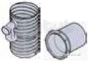 Polypipe Polysewer -  150mm Polysewer Dbls Sckt Adaptor Ps689