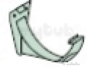 Polypipe Standard sovereign Rainwater -  Polypipe Fascia Bracket 75mm Rm309w