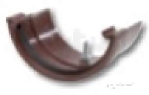 Polypipe Standard sovereign Rainwater -  Half Round To Half Round Rr116 W
