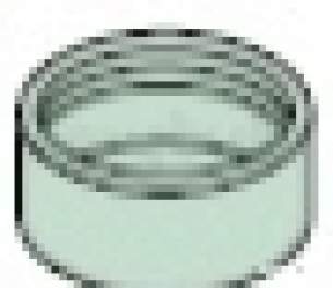 Polypipe Standard sovereign Rainwater -  Joint Coverfor Cleanline Offsets Rr136b