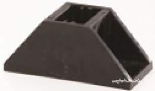 Polypipe Standard sovereign Rainwater -  Polypipe Pipe Clip Backplate Rr154br
