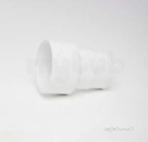 Polypipe Standard sovereign Rainwater -  68mm Connector To Ci/ac Pipe Rr131-br